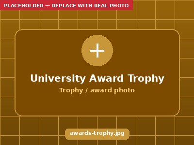 University Award Trophy